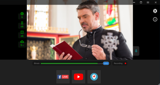 Multistreaming for churches