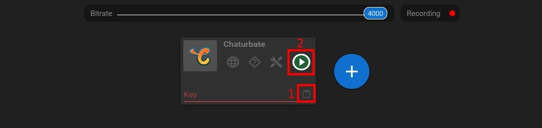 Manual: How to stream to Chaturbate with the external encoder