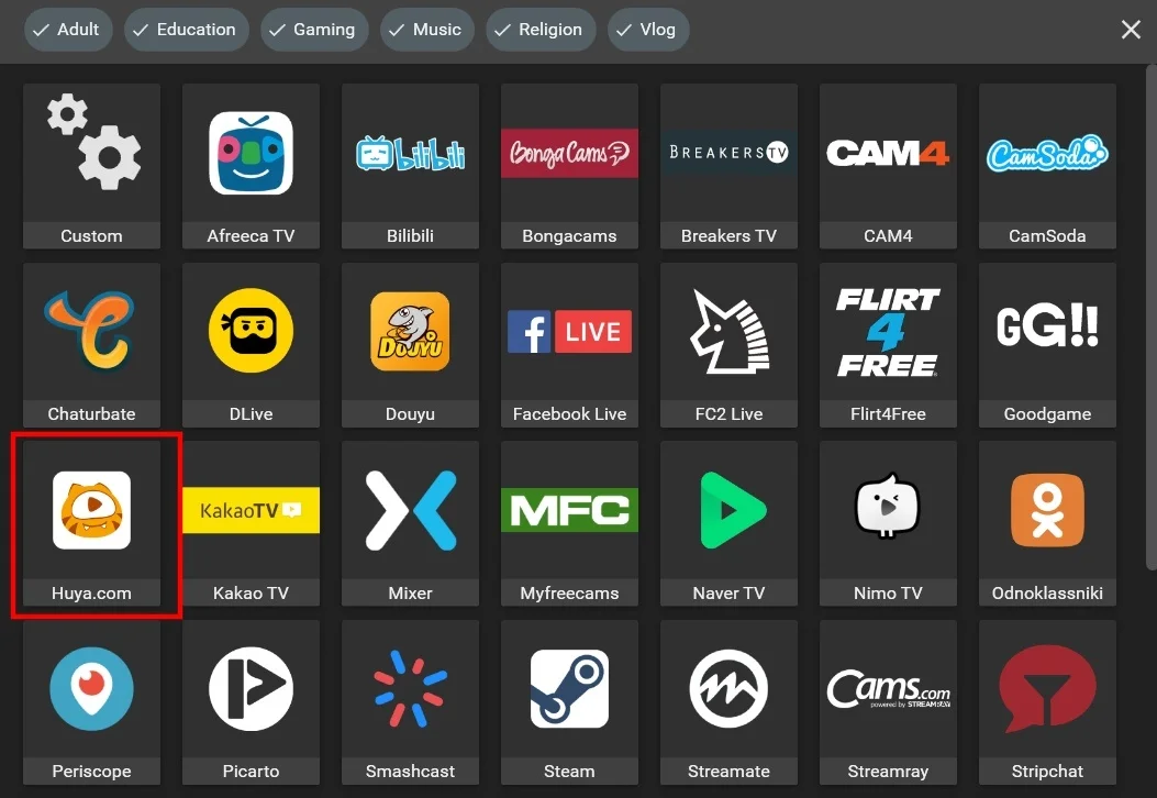 Streamster Huya.com