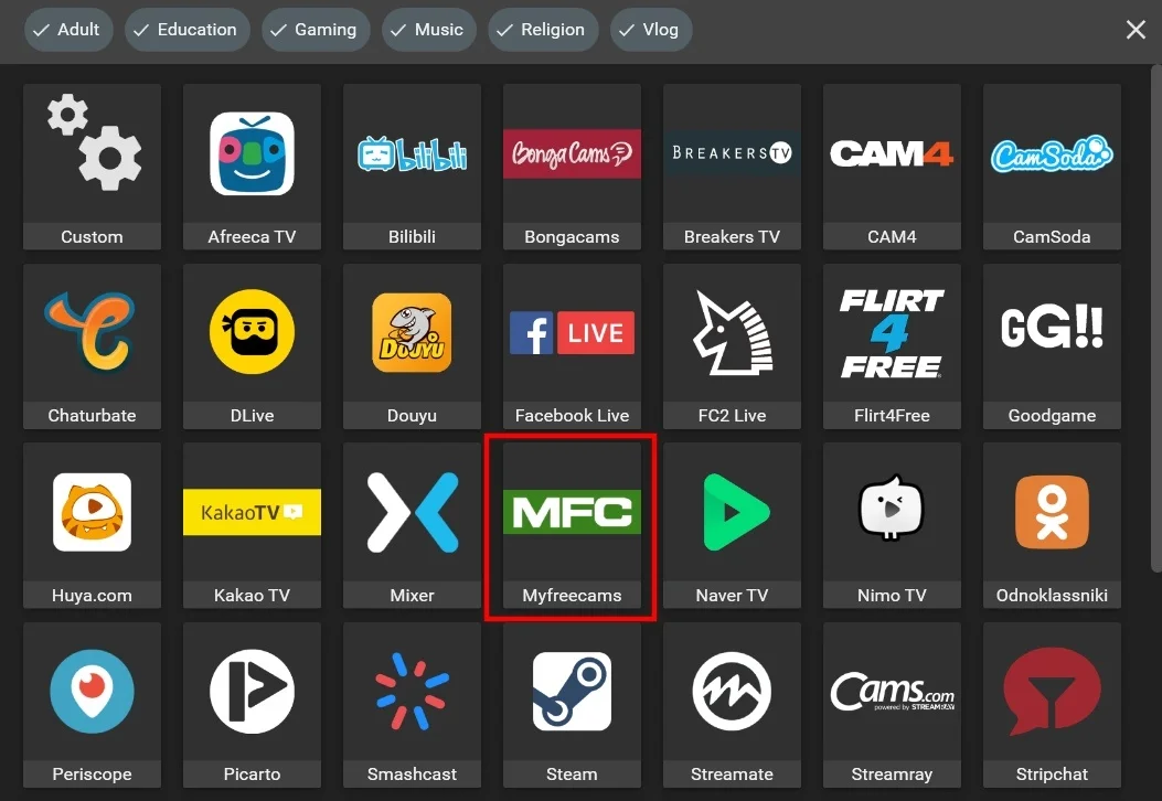 MFC multistreaming
