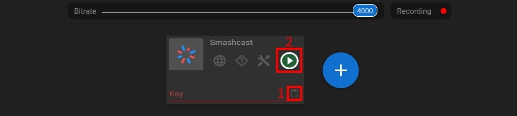 Smashcast restream