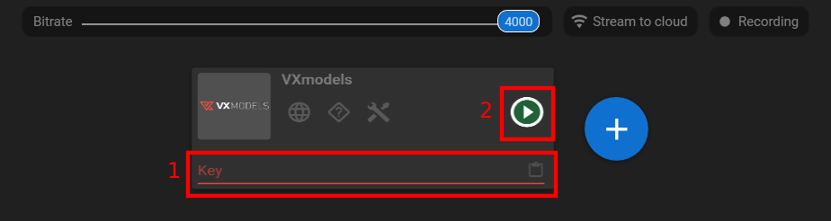 VXmodels restream