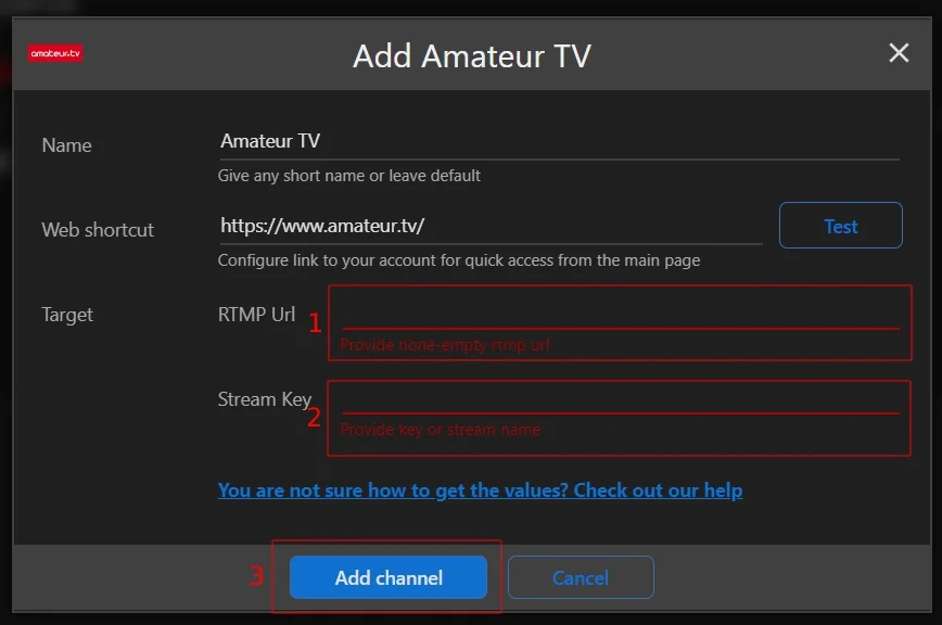 streamster amateur.tv