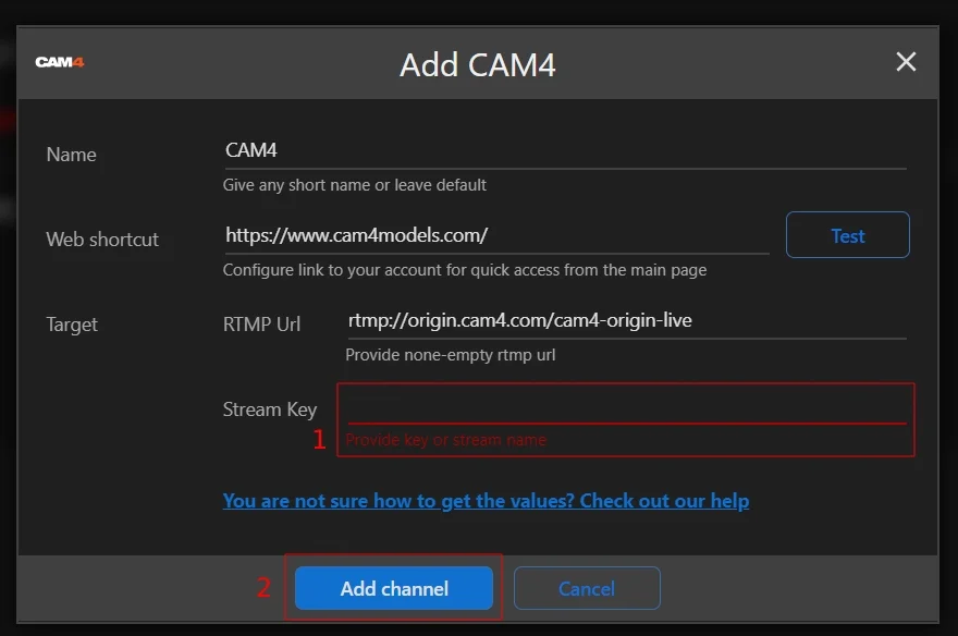 cam4 obs