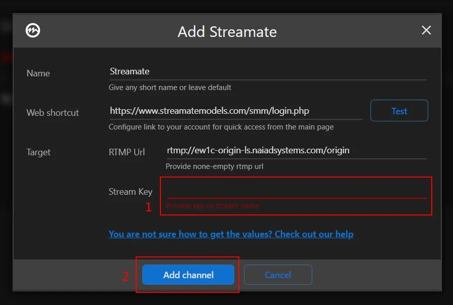 streamate obs